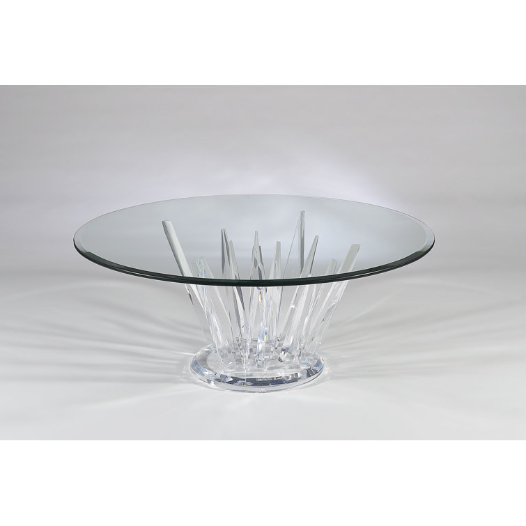 Acrylic coffee online table wayfair